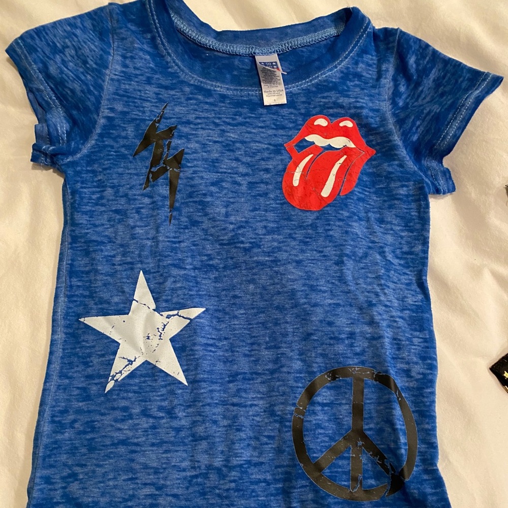 Perfect condition!  Adorable rocker tee